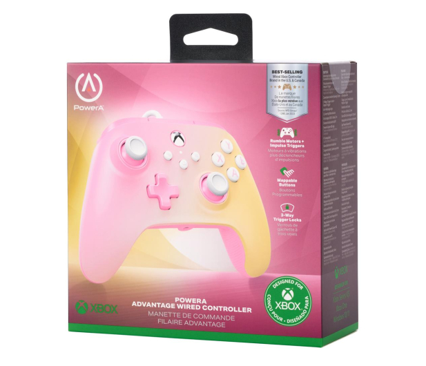 PowerA Advantage Pink Lemonade PC/XS - 1297067 - zdjęcie 9